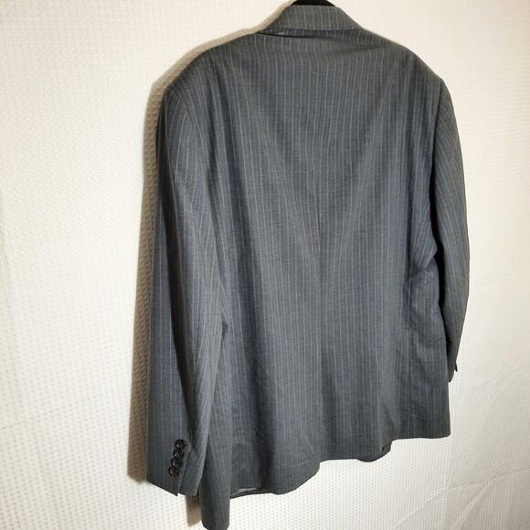 Brooks Brothers Madison 46R Blazer Grey Wool Blend BrooksCool Full Canvas - Picture 4 of 9